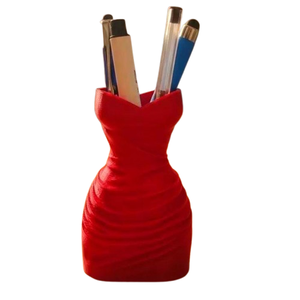 Elegáns dressz írószertartó 01 (több színben elérhető) - otthon & életmód - tárolás & rendszerezés - íróasztali tároló - Meska.hu