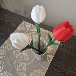 Tulipán vázába - otthon & életmód - dekoráció - asztal és polc dekoráció - asztaldísz - Meska.hu