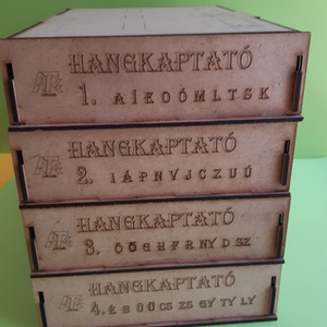 Olvasástanuláshoz egy komplex képességfejlesztő csomag a Hangkaptató - játék & sport - készségfejlesztő és logikai játék - oktató játékok - Meska.hu