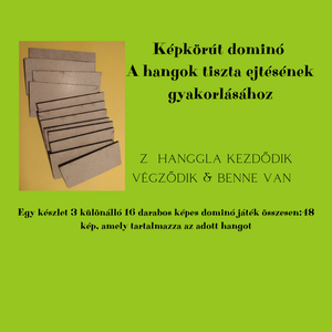 Képkörút z hang képes dominó játék, Játék & Sport, Táblajáték és Kártyajáték, Dominó, Famegmunkálás, Gravírozás, pirográfia, MESKA