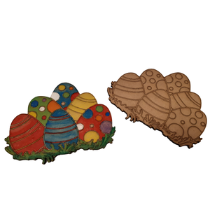 Húsvéti dekoráció , Otthon & Életmód, Dekoráció, Dísztárgy, Famegmunkálás, Gravírozás, pirográfia, MESKA
