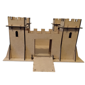 Középkori lovagvár - játék & sport - baba & babaház - babaház - Meska.hu