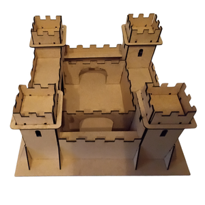 Középkori lovagvár - játék & sport - baba & babaház - babaház - Meska.hu