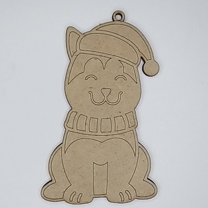 Karácsonyfadísz kutyus alakú (10 cm) - Meska.hu
