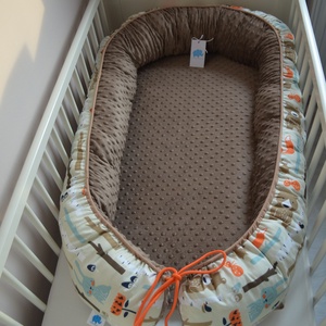 Óriás babafészek (XXL) erdő állatai - játék & sport - 3 éves kor alattiaknak - Meska.hu