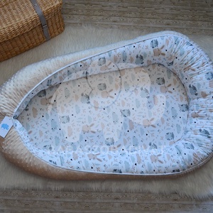 Óriás babafészek (XXL) nyuszi, bagoly - Meska.hu