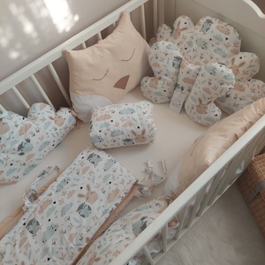 Bagoly Bella egyedi, DESIGNER, komplett babaágy szett, Otthon & Életmód, Babaszoba, gyerekszoba, Baba ágynemű, Varrás, MESKA