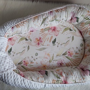 Virágos álom babafészek  - baba - mama - babaágyneműk - babafészek - Meska.hu