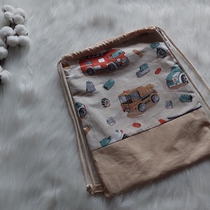 Mentőjárgányok ovis, vállfás zsák  - játék & sport - ovis felszerelés - ovis zsák - Meska.hu