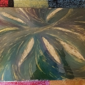 Atlantis - olajfestmány magasfényű epoxi fedőréteggel - művészet - festmény - olajfestmény - Meska.hu