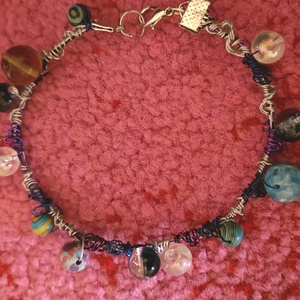 Csakra karkötő - ékszer - karkötő - ásványkarkötő - Meska.hu