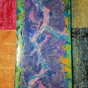 'Kezdet' / 'Beginning' - 30 x 70 cm  - művészet - festmény - akril - Meska.hu