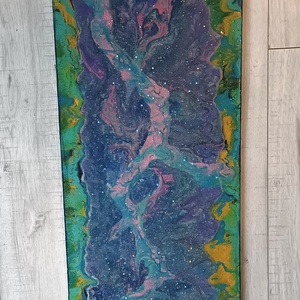 'Kezdet' / 'Beginning' - 30 x 70 cm , Művészet, Festmény, Akril, Festészet, MESKA