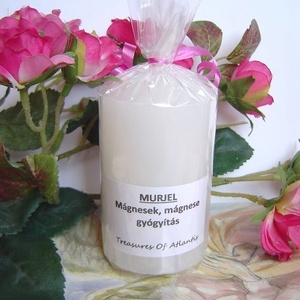 Beavatott atlantiszi angyalgyertya - MURJEL - otthon & életmód - gyertya, illat, aroma - gyertya - Meska.hu