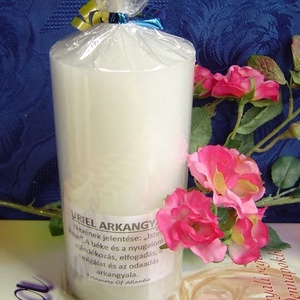 Beavatott NAGY arkangyal gyertya - URIEL - otthon & életmód - gyertya, illat, aroma - gyertya - Meska.hu