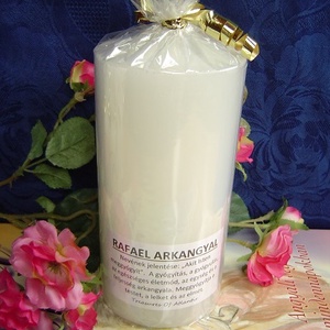 Beavatott NAGY arkangyal gyertya - RAFAEL - otthon & életmód - gyertya, illat, aroma - gyertya - Meska.hu