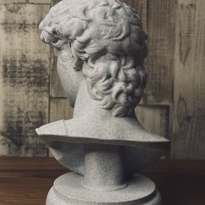 Dávid Mellszobor - 3D nyomtatott - otthon & életmód - dekoráció - asztal és polc dekoráció - könyvszobor - Meska.hu