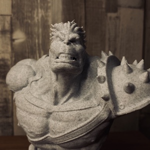 Planet Hulk Mellszobor - 3D Nyomtatott, Otthon & Életmód, Dekoráció, Asztal és polc dekoráció, Könyvszobor, Mindenmás, MESKA