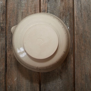 Kerámia csőrős keverőtál (repesztett) -  - Meska.hu