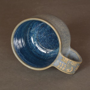 Kerámia bögre, skandináv stílus (kék) - otthon & életmód - konyhafelszerelés, tálalás - tálalás - bögre & csésze - Meska.hu