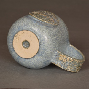 Kerámia bögre, karácsonyi hangulat(kék) - otthon & életmód - konyhafelszerelés, tálalás - tálalás - bögre & csésze - Meska.hu