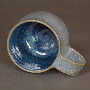 Kerámia bögre, karácsonyi hangulat(kék2) - otthon & életmód - konyhafelszerelés, tálalás - tálalás - bögre & csésze - Meska.hu