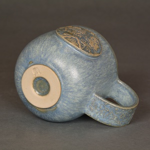 Kerámia bögre, karácsonyi hangulat(kék2) - otthon & életmód - konyhafelszerelés, tálalás - tálalás - bögre & csésze - Meska.hu