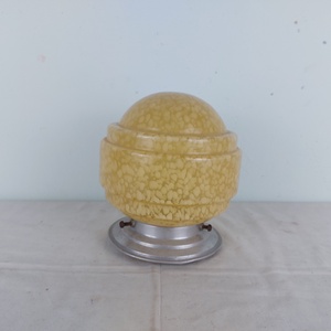 Art deco fali lampa, barna buras lampa - Meska.hu