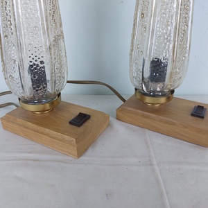Par retro asztali lampa, kis lampa - otthon & életmód - lámpa - asztali lámpa - Meska.hu