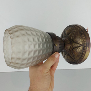 Art deco mennyezeti kis lampa - otthon & életmód - lámpa - falilámpa - Meska.hu