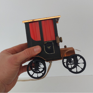 Auto asztali regi lampa, retro hangulatu, hangulatlampa - otthon & életmód - lámpa - asztali lámpa - Meska.hu