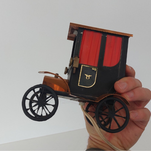 Auto asztali regi lampa, retro hangulatu, hangulatlampa - otthon & életmód - lámpa - asztali lámpa - Meska.hu