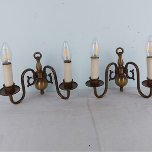 Romantikus par fali lampa, retro lampa, regi hangulatos lampas lampa - otthon & életmód - lámpa - falilámpa - Meska.hu