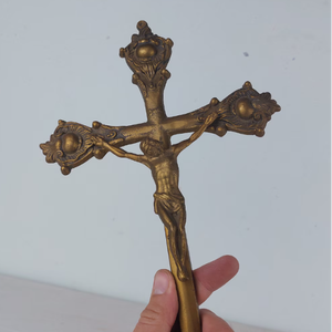 Regi asztali feszulet, kereszt, kegytargy - otthon & életmód - vallás - kereszt - Meska.hu