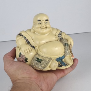 Mosolygos Buddha, kover Buddha. marvany - otthon & életmód - dekoráció - dísztárgy - Meska.hu