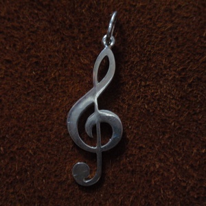 Violin kulcs medál - ékszer - nyaklánc - medálos nyaklánc - Meska.hu Violin kulcs medál - ékszer - nyaklánc - medálos nyaklánc - Meska.hu