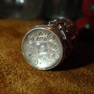 Ezüst fiola (turul) amulett - ékszer - nyaklánc - medál - Meska.hu