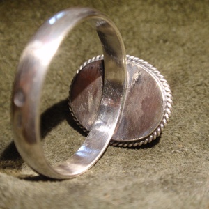 Tigrisszem ezüst gyűrű - ékszer - gyűrű - szoliter gyűrű - Meska.hu