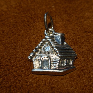 Mézeskalács házikó - ékszer - nyaklánc - medál - Meska.hu