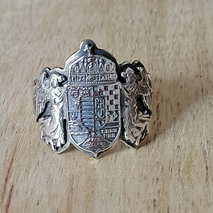 Nagymagyarország címer gyűrű  - ékszer - gyűrű - figurális gyűrű - Meska.hu