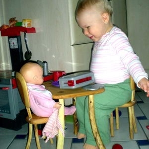 görbefa babaasztal -  - Meska.hu