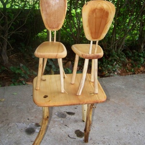 görbefa babaasztal -  - Meska.hu