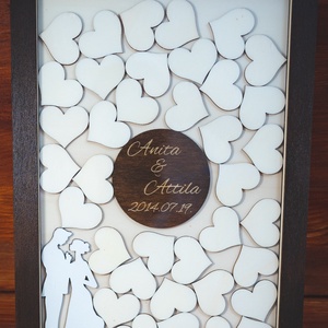 Esküvői vendégkönyv - Meska.hu