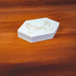 Esküvői gyűrűdoboz többféle színben - Meska.hu