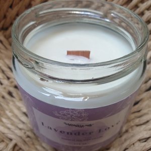 Lavender Love - otthon & életmód - gyertya, illat, aroma - gyertya - Meska.hu
