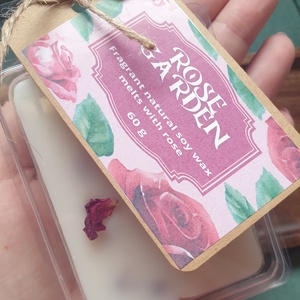 Illatviasz-Rose Garden, Otthon & Életmód, Gyertya, illat, aroma, Illatviasz, Gyertya-, mécseskészítés, MESKA