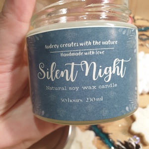 Silent Night - otthon & életmód - gyertya, illat, aroma - gyertya - Meska.hu