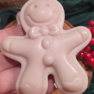 Szójaviasz gyertya mézeskalács alakú - kellékek & szerszámok - dekorációs kellékek - dekorációs gyertya - Meska.hu