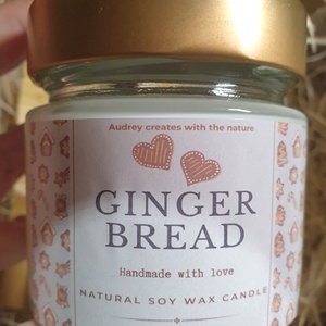 Gingerbread - otthon & életmód - gyertya, illat, aroma - gyertya - Meska.hu