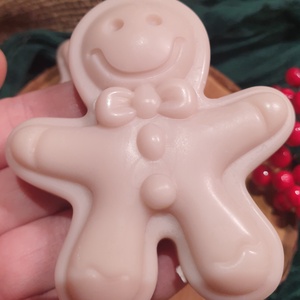 Karácsonyi ajándékdoboz, szójaviasz gyertya és mézi alakú gyertya - karácsony - karácsonyi lakásdekoráció - karácsonyi illatgyertya, mécses - Meska.hu